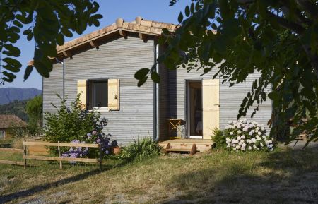 l'arrivée au mazet des sources Gîte n°171705 Payzac - Ardèche - l'arrivée au mazet des sources
