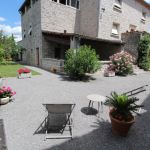 Salon de d&eacute;tente dans le jardin commun
