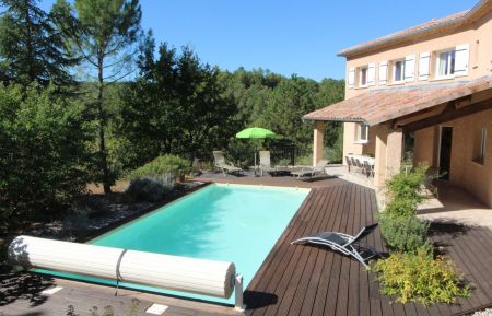 G&icirc;te n&deg;238701 Saint-Genest-de-Beauzon - Ard&egrave;che - Le g&icirc;te avec sa piscine privative 