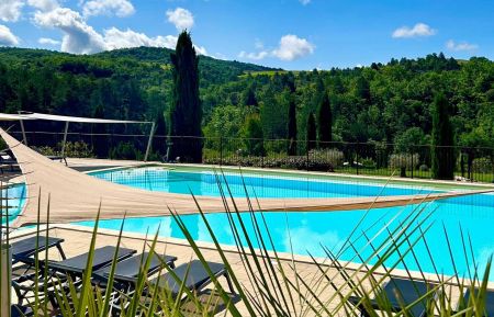 G&icirc;te n&deg;272707 Saint-Maurice-d'Ard&egrave;che - Ard&egrave;che - Domaine Villas du Vendoule - piscine commune et espace bien &ecirc;tre