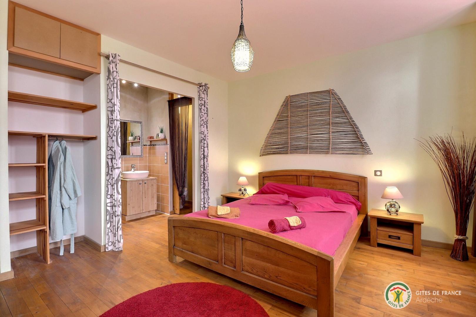 Chambre Tamaris avec lit en 160 photo 5