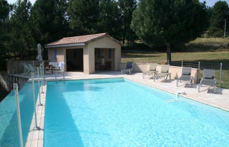 G&icirc;te n&deg;155006 Mercuer - Ard&egrave;che - piscine pool house