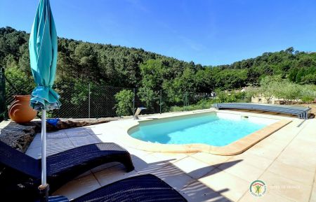 G&icirc;te n&deg;155705 Mercuer - Ard&egrave;che - G&icirc;te Les Centifolias - piscine &agrave; partager