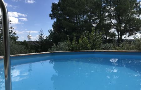 G&icirc;te n&deg;199721 Rosi&egrave;res - Ard&egrave;che - La piscine hors sol privative