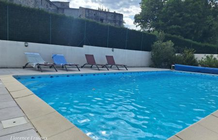 La piscine à partager Chambre d'hôtes n°548 Saint-Genest-de-Beauzon - Ardèche - La piscine à partager