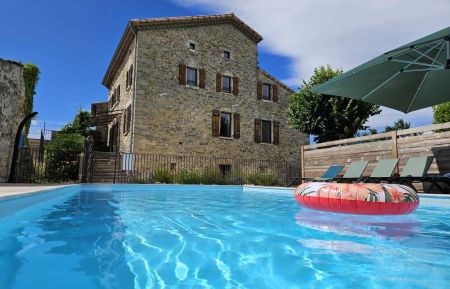 Piscine Gîte n°101712 Grospierres - Ardèche - Piscine