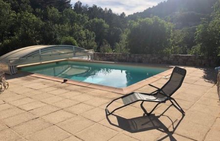 G&icirc;te n&deg;196702 Rocles - Ard&egrave;che - La piscine &agrave; partager avec les propri&eacute;taires