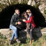 Michel et Fabienne avec Orkane (notre bouvier bernois tr&egrave;s gentille)